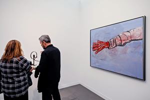 David Smith and Philip Guston, <a href='/art-galleries/hauser-wirth/' target='_blank'>Hauser & Wirth</a>, Frieze London (3–6 October 2019). Courtesy Ocula. Photo: Charles Roussel.